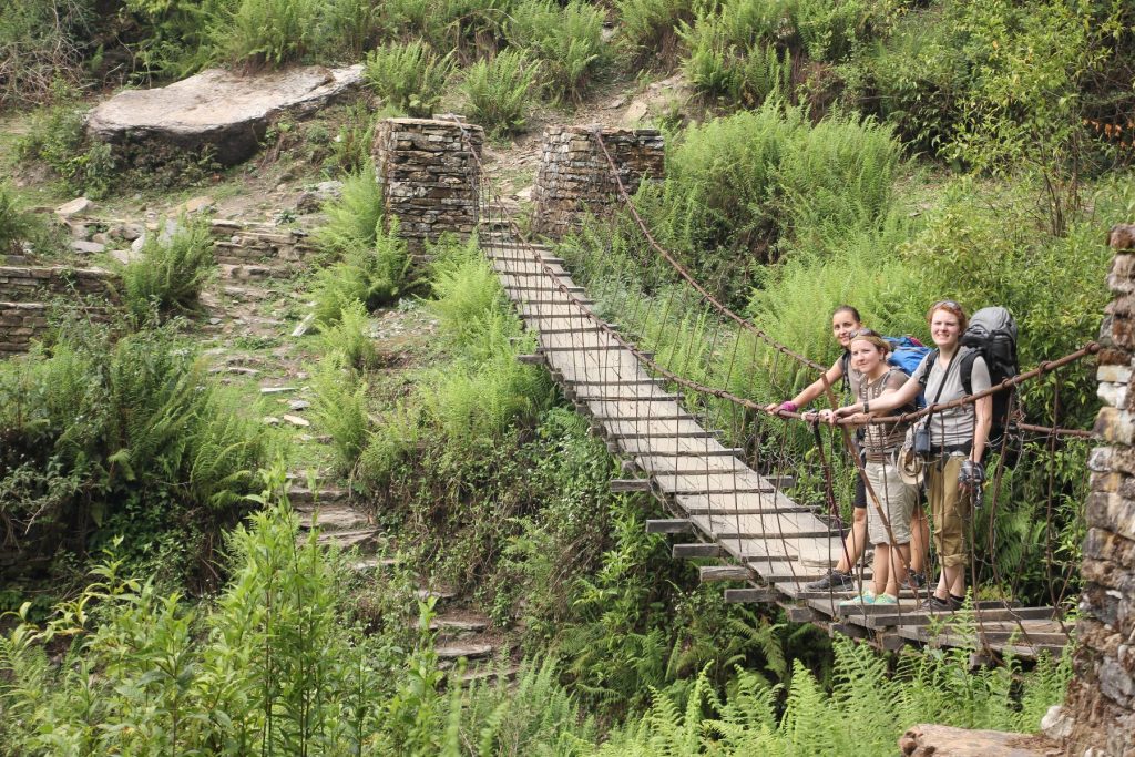 Trek pod Annapurnu