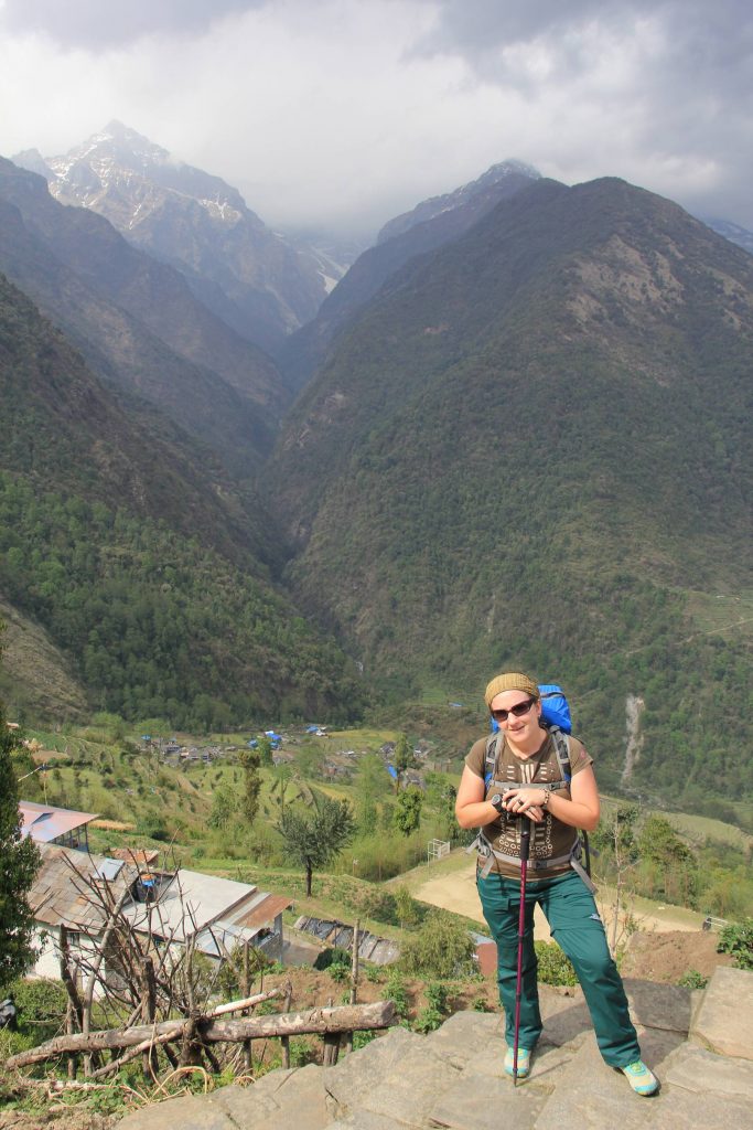 Trek pod Annapurnu