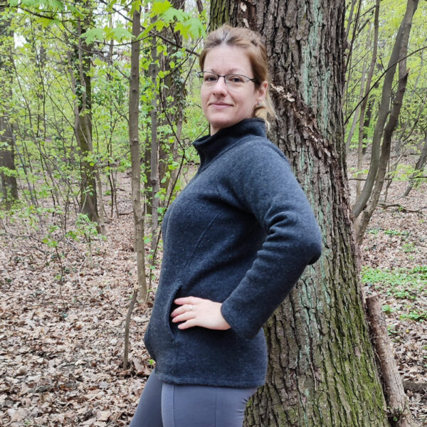 Dámska teplá merino mikina
