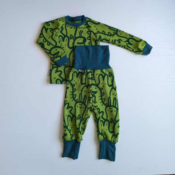 Pohodlný detský merino set