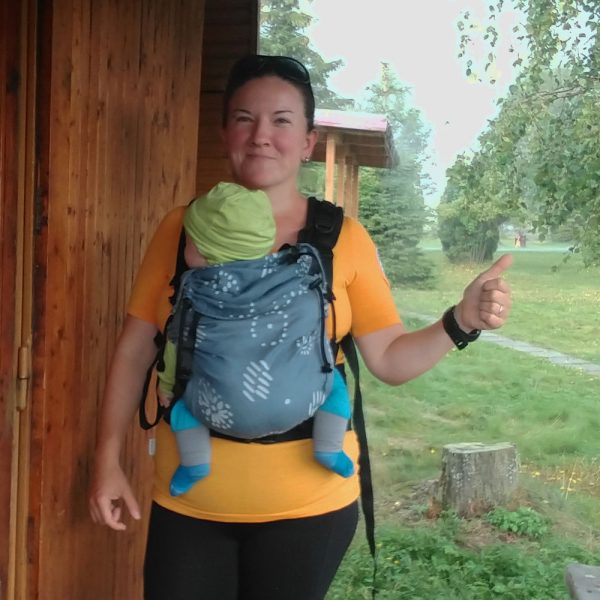 Tričko na kojenie z merina