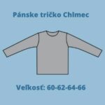 Pánske nadrozmerné merino tričko s dlhým rukávom