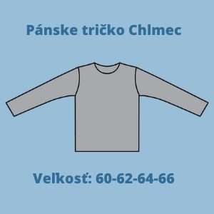 Pánske nadrozmerné merino tričko s dlhým rukávom