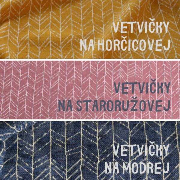 Merino vzor vetvičky