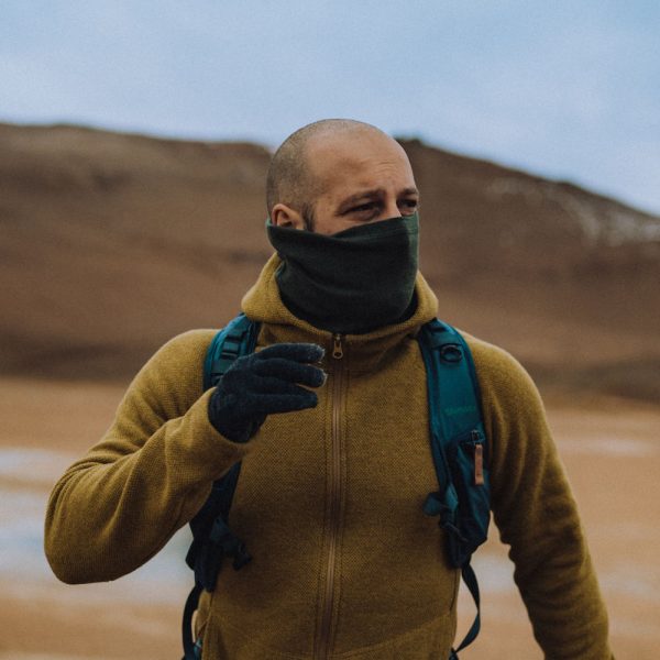 Pánska merino mikiny s kapucňou