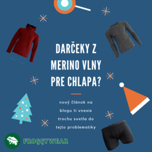 Darčeky z merino vlny pre chlapa