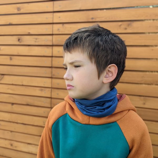 Merino nákrčník pre deti elastický