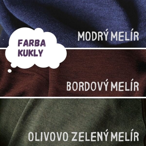 Merino TERMO 100 - farba kukly