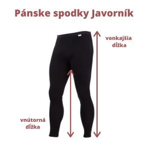 Pánske tenké merino spodky