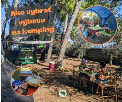 Ako vybrať výbavu na kemping