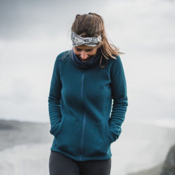 Merino mikina na zips